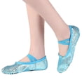thumbnail image 2 of Ballet Pointe Shoes Girls Women Ribbon Ballerina Shoes With Toe Pads, 2 of 5