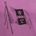 thumbnail image 3 of CafePress - Psi Upsilon Flag T Shirt - Women's V-Neck Dark T-Shirt, 3 of 4