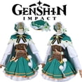 thumbnail image 3 of Genshin Impact Venti Cosplay Conjunto Completo Disfraz Vestido De Fiesta Mujeres Adultas Halloween, 3 of 4