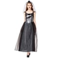thumbnail image 1 of Cosplay Halloween juego de rol uniforme vestido tocado + vestido de manga corta con cuello en V Pompotops  ghjkhdj17885, 1 of 9