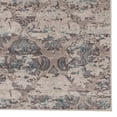 thumbnail image 4 of Contemporary Home Living 2' x 3' Rectangular Damask Medallion Area Throw Rug - Gray and Charcoal, 4 of 4