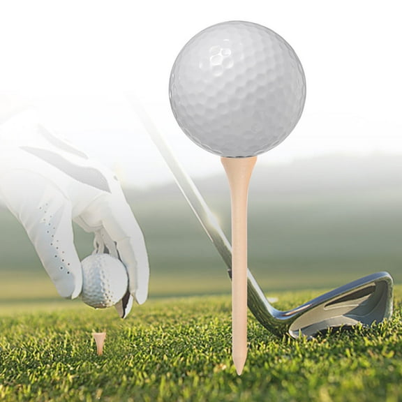 GOOHOCHY 100 Pcs/Set Golf Sport Accessory Rubber Tee Accessories Sports