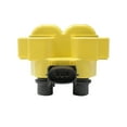 thumbnail image 2 of Set of 2 ISA Brand Yellow Color Ignition Coils and 8 ISA Spark Plugs Compatible with 1997-1999 Ford Expedition 4.6L V8 -cc 281ci Replacement for FD487, 2 of 4