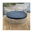 thumbnail image 4 of 4Ft Pool Cover Above Ground Safety Swimming Pool Covers Waterproof Pool Blanket Covers for Round Inflatable Pool, 4 of 5
