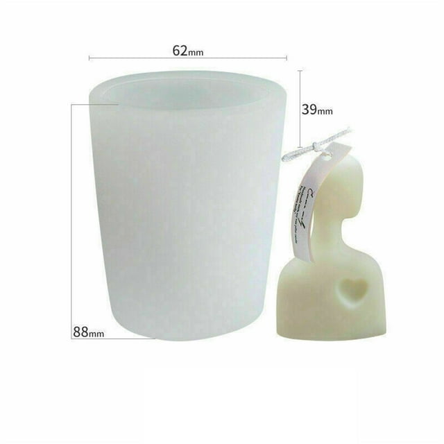 Candle Decorations for Candle Making Family Perfume Candle Moulds Silicone Human Body Candle Wax Making Soap New Candle Wicks for Candle Making Candle Molds for Candle Making