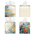 thumbnail image 2 of Picia Floral Mountain Landscape Pattern Tissue Box Cover,PVC Leather Square Holder,Tissue Box Holder with Magnetic Bottom,Facial Paper Organizer Dispenser-5.2"X5.2"X5.2", 2 of 8