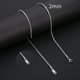 thumbnail image 1 of HIYEE Stainless Steel Snake Chain Necklace Chains for DIY for Women Jewelry Making Findings Pendants Lobster Clasps Wholesale, 1 of 5