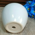 thumbnail image 4 of India Meets India Ceramic Planter [Off-White], Modern Minimalistic Pot Planter for Home Decoration/Living Room/Bedroom/Office/Table/Bookshelf, 5 x 4.5 INCHES, 4 of 5