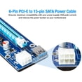 thumbnail image 2 of Adaptador PCIe Riser de 6 pines de 1x a 16x para minería GPU Rise Vhermosa  CZDZ-HQ14, 2 of 4