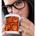 thumbnail image 2 of 3drose, Orange Pumpkins, 11oz Magic Transforming Mug, 2 of 7