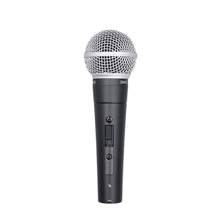 SM58 Dynamic Microphone - Professional Studio & Live Performance Cardioid Mic for Vocals, Podcasting, and Recording