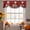 Red,White, variant on Fat Chefs Tie Up Valance Curtains for Windows, Kitchen Curtains Window Treatments, Kitchen Cooking Gourmet Red Buffalo Plaid Short Window Shades Valances for Bedroom Bathroom Cafe 42"x12"