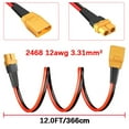 thumbnail image 3 of CENL Sophisticated Design of the XT90 Extension Cable Comes Standard with a Reliable Safety Feature Including the Fusing Mechanism, 3 of 9