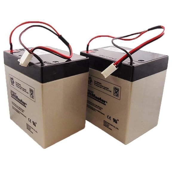 Chamberlain 41B591 Battery Replacement for 475LM Battery Back Up 2 Batteries 12v
