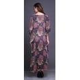 thumbnail image 4 of Bimba Floral Ladies Plus Size Kaftan Summer Wear Beach Coverup Kimono Caftan-4X-5X, 4 of 5