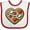 White and Red, variant on Inktastic Pizza Lover Funny Chef Boys or Girls Baby Bib