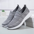 thumbnail image 7 of CAIXAI Wide Toe Box Shoes Women Arch Support Womens on Sneakers Comfortable Closed Toe on Women's Walking Shoes Mesh Knitted Mary Jane Flats Women Hands-Free Soft Shoes, 7 of 7