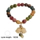thumbnail image 3 of Natural Colored Bracelet Suzuran Flower Pendant String Girlfriends And Girlfriends Chalcedony Orchid Pendant, 3 of 9