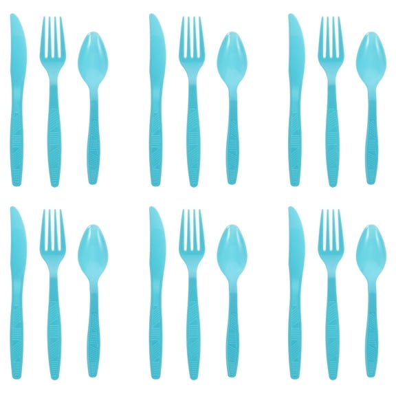 Mutmorningal Cutlery Set for Birthday Party Tableware, 1 Set of Lightweight Utensils for Celebration