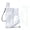 Silver White, variant on BOKYAN Leaf Blower Vacuum Bag Replacement Oxford Cloth Portable Handle Zippered Dump Yard Waste Bag with Cable Tie (30.71 x 22.83 x 15.75 in), Black