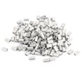 thumbnail image 1 of Unique Bargains M1.5 Wire Rope Sleeves Aluminium Ferrule Fittings Loop Cable Crimps 200 Pcs, 1 of 1