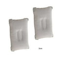 thumbnail image 4 of Thinsony Square Lightweight Inflatable Pillows Fabric Air Pillow Wear-resistant Cushion Convenient Portable Durable Mat Camping As Shown 1Set, 4 of 6