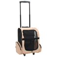 thumbnail image 1 of vidaXL Chariot Pliable Multifonction pour Animaux Beige, 1 of 6