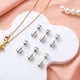 thumbnail image 5 of 7 pendientes de acero inoxidable con luz LED, brillantes y parpadeantes, para fiestas de baile, accesorios unisex., 5 of 6