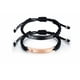 thumbnail image 2 of 2 Pulseras Trenzadas Acero Inoxidable Ajustables Parejas Xtellar Color Negro, 2 of 4