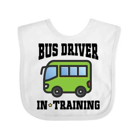 

Inktastic Bus Driver in Training Gift Baby Boy Bib