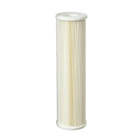 

Tier1 1 Micron 10 Inch x 2.5 Inch | Pleated Polyester Whole House Sediment Water Filter Replacement Cartridge | Compatible with Pentek ECP1-10 255481-43 Home Water Filter