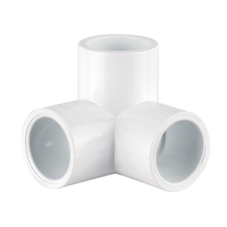 3 way L ½" Utility Grade PVC Fitting