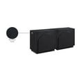 thumbnail image 2 of Meridian Furniture Navona Black Oak Veneer Sideboard/Buffet, 2 of 10