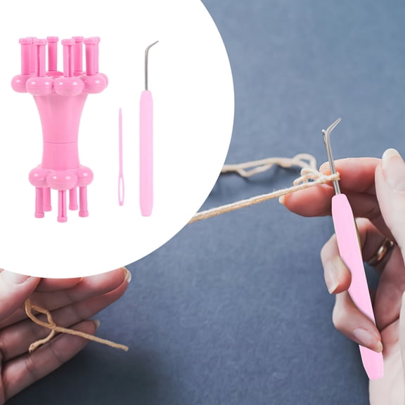 DECORNIJIA weaving kit Rope Braiding Machine Plastic for Weaving Enthusiasts Shop Use 1 Set