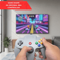thumbnail image 4 of Old Skool Funtastic Grape Wired Controller for Nintendo 64 N64, 4 of 4