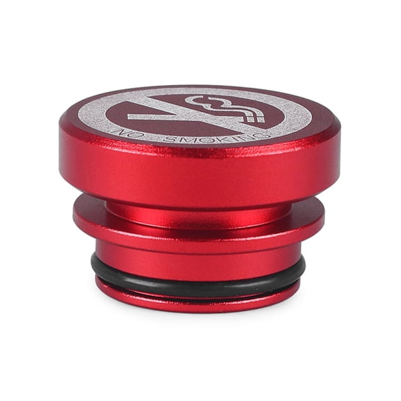 Universal Lighter Plug Cover Billet Aluminum Dustproof Plug Fit Most Auto Boat Marine 12V PowerSource Vehicle