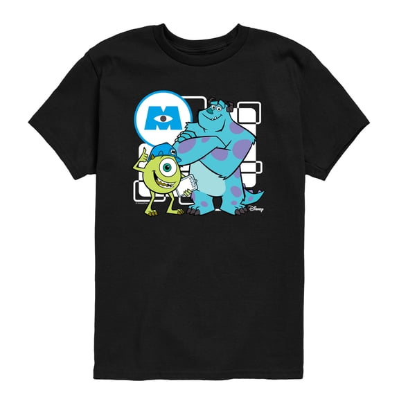 Monsters Inc - Mike And Sully - Toddler Boys Short Sleeve Graphic T-Shirt