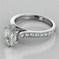 thumbnail image 3 of 2.00Ct Oval Cut Lab-Craeted14K White Gold Plated Engagement Ring, 3 of 4