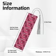thumbnail image 3 of Kdxio Geometry Print Metal Tassel Bookmarks,Perfect Gift for Art Lovers and Bookworms Metal Bookmarks for Women, 3 of 8