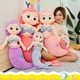 thumbnail image 2 of Peluche de sirena para niños, almohada Kawaii para dormir, muñeco de sirena de peluche, regalo de cumpleaños y Navidad, 2 of 3