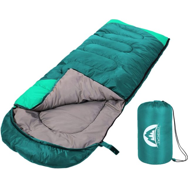 - Saco de dormir 3 estaciones (verano, primavera, otoño) Clima cálido y frío - Ligero, impermeable para uso en interiores y exteriores para niños, adolescentes y adultos para caminatas, mochileros y campamentosEmeraldSingle esquí esquí Gafas de esquí