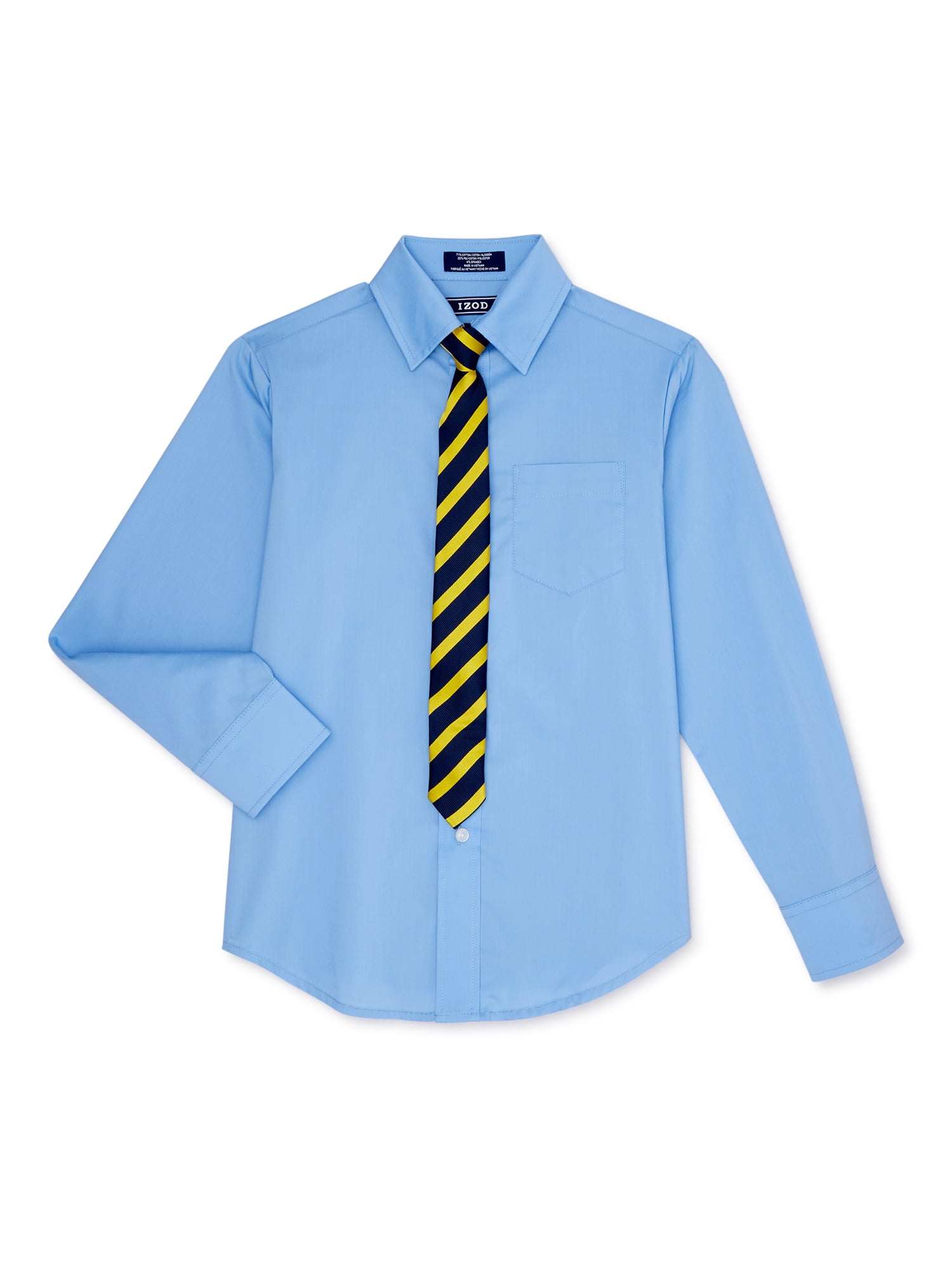 Photo 1 of Izod Boys Long Sleeve Shirt Tie 2-Pack, Size 10