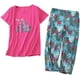 Hauts de Vêtements de Nuit pour Femmes avec Pantalons Capri Pyjama Sets – image 1 sur 7