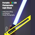 thumbnail image 2 of NiceFoto TC-209RGB RGB LED Light Tube Portable Fill Light Wand, 2 of 8