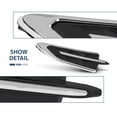 thumbnail image 5 of Pair Fender Vent Insert Molding Plate Kit Black L&R Fit For 2017-2019 Ford Escape, 5 of 10