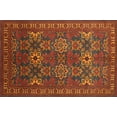 thumbnail image 1 of Ahgly Company Indoor Rectangle Traditional Light Brown Persian Area Rugs, 2' x 3', 1 of 6