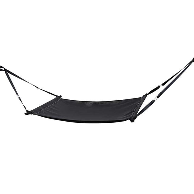 DOLITY Hamac de Camping 80kg Robuste Extérieur pour Cour Plage Vacances Noir
