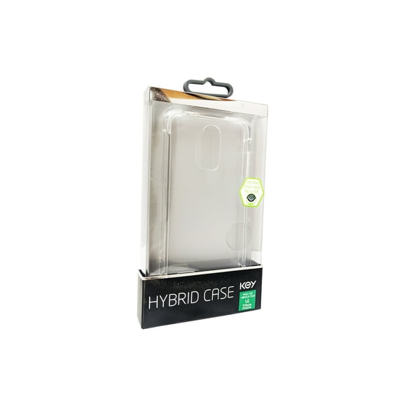 Key Hybrid Hard Case for LG Tribute Empire - Clear