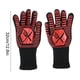 thumbnail image 3 of Aparatos de cocina, un par de guantes de horno resistentes al calor, guantes para hornos y microondas, y guantes protectores resistentes a altas temperaturas para manipular ollas y sartenes calientes,, 3 of 6