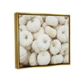 thumbnail image 3 of Stupell Industries Autumnal White Pumpkins Photograph Metallic Gold Floating Framed Canvas Print Wall Art, Design by Lil' Rue, 3 of 8